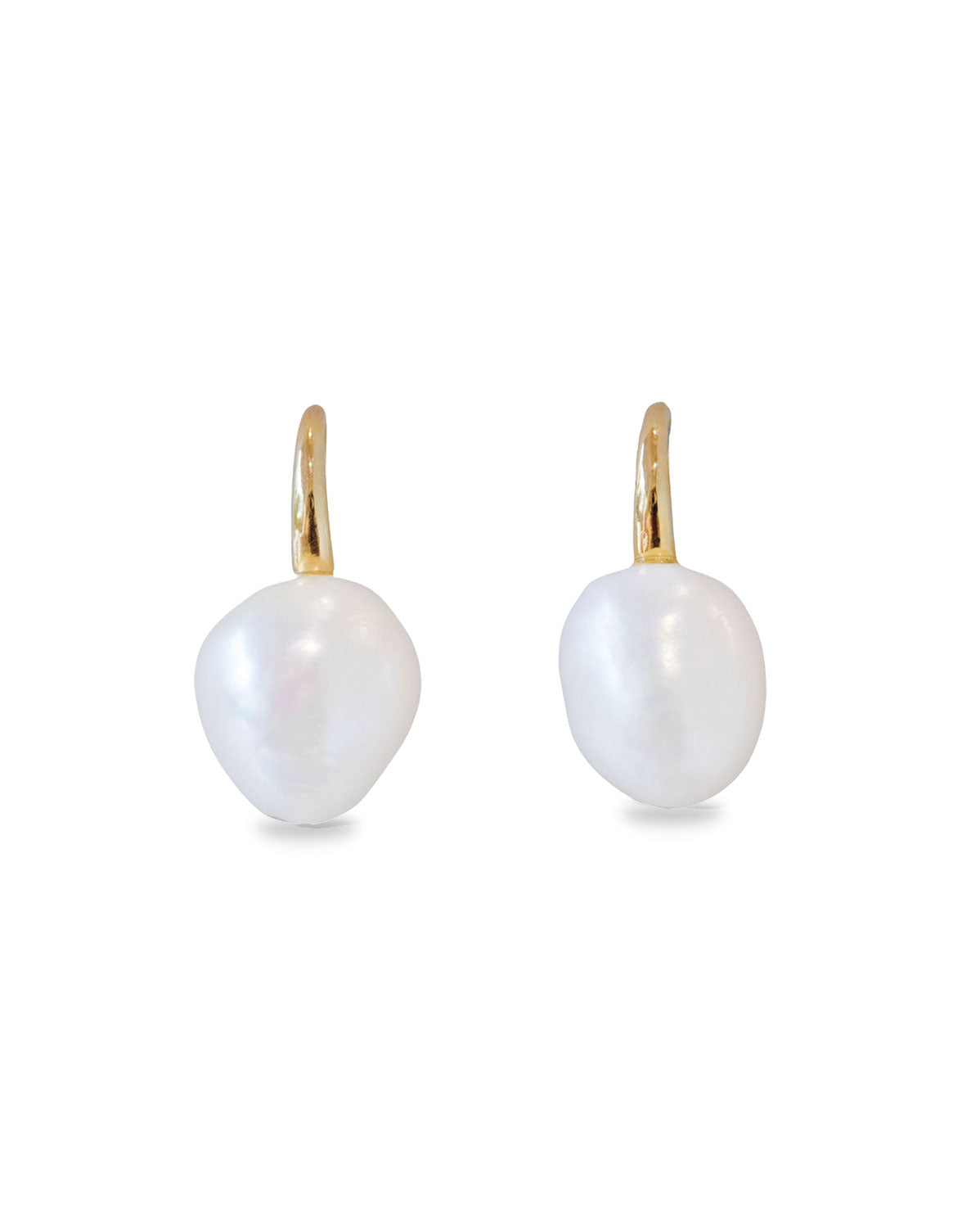 (Pair) Baroque Pearl Drop Earrings