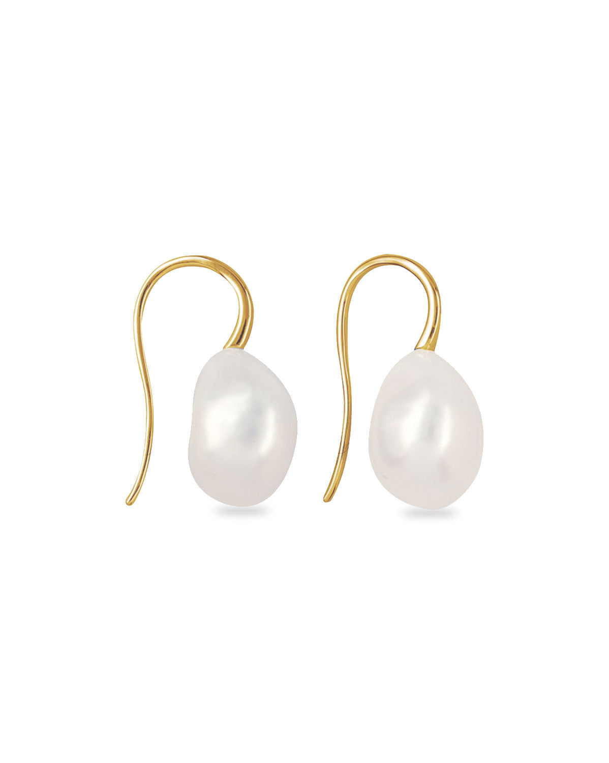 (Pair) Baroque Pearl Drop Earrings