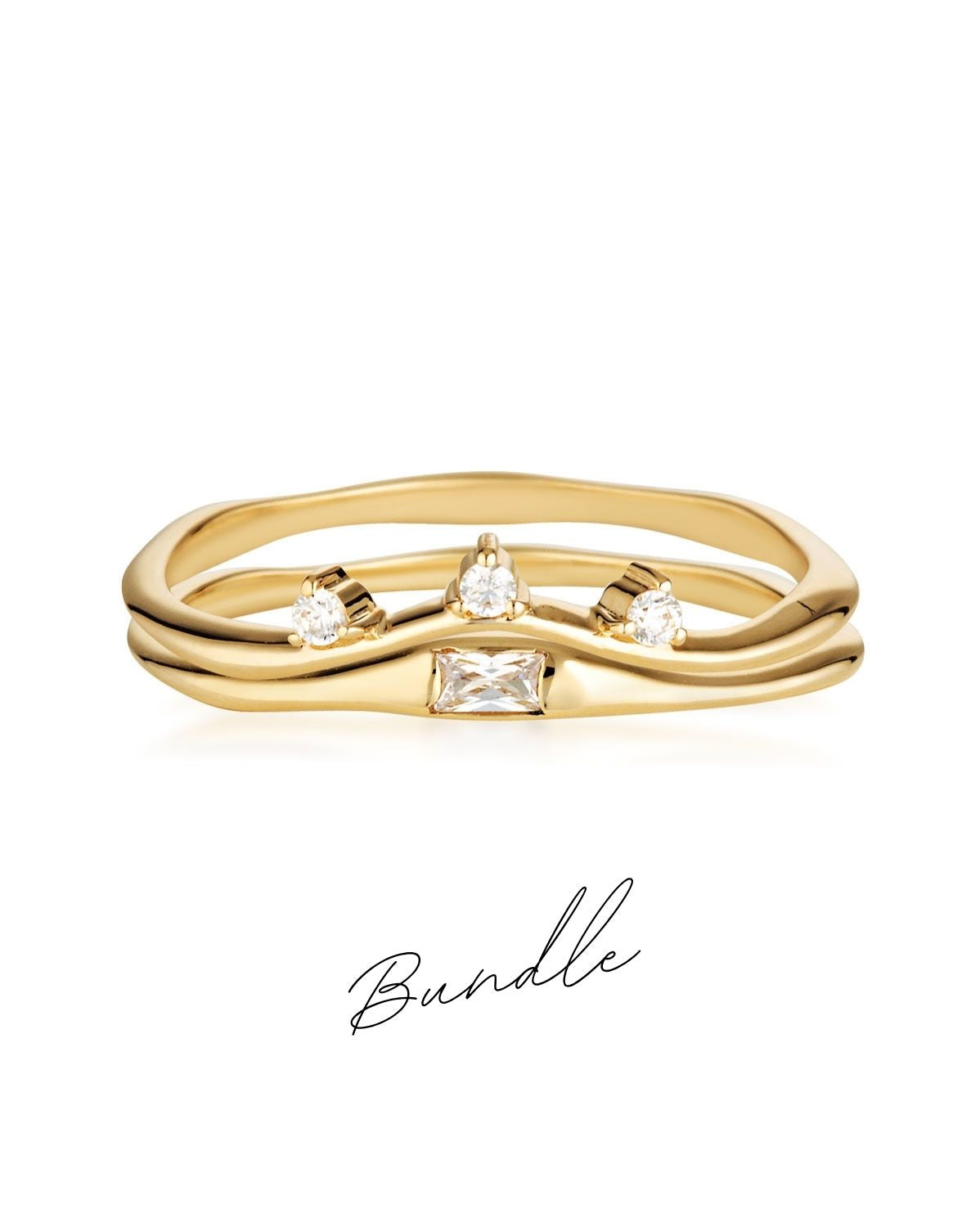 Wave Ring Set