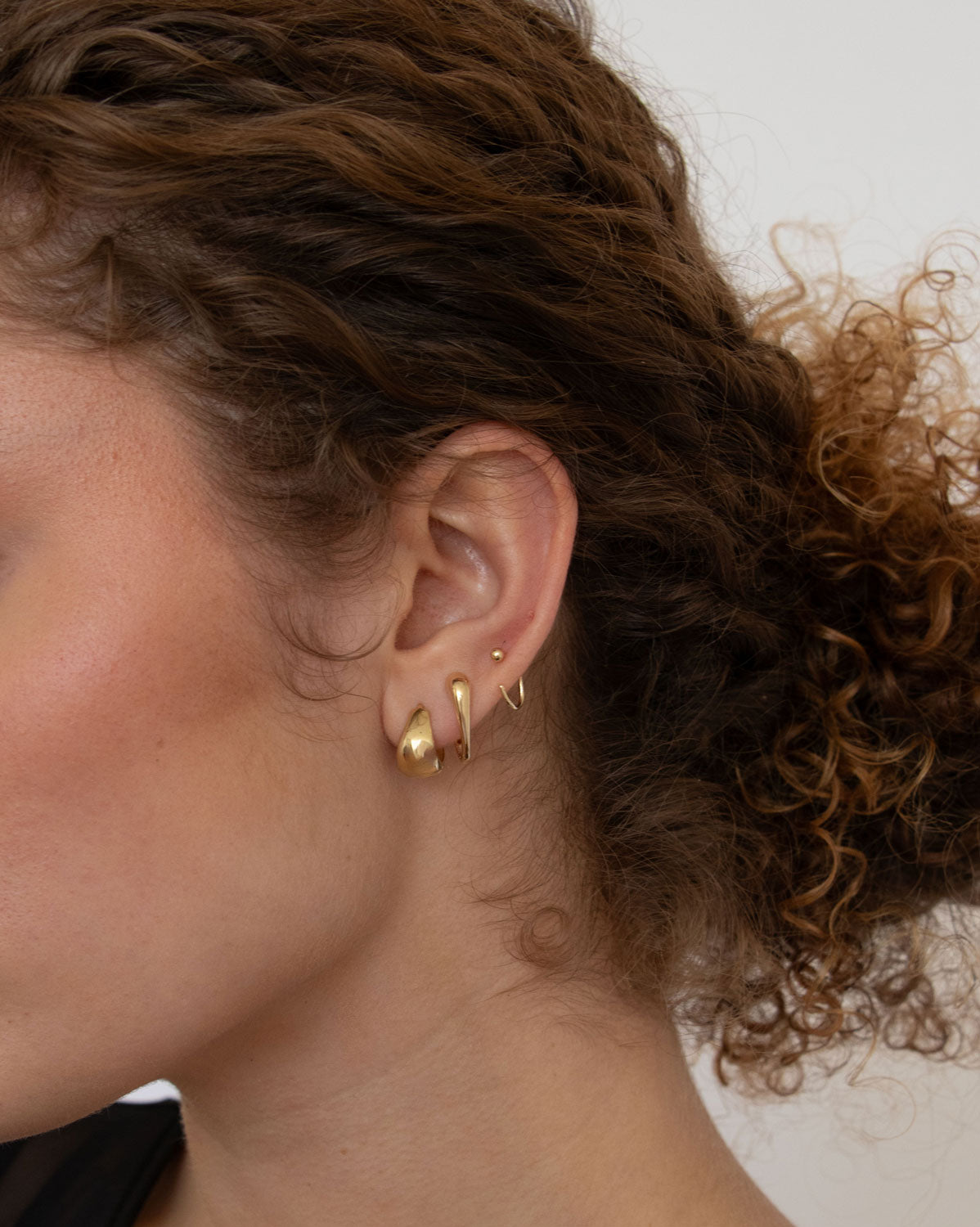 (Pair) Drip Hoops